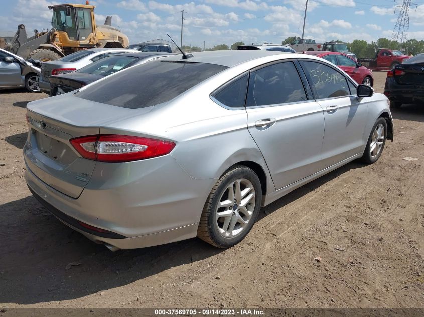 2016 FORD FUSION SE - 3FA6P0HD0GR238394