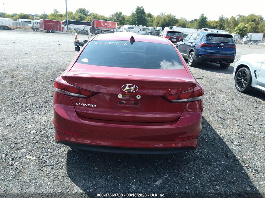 VIN KMHD84LF1HU362842 2017 HYUNDAI ELANTRA VALUE EDITION