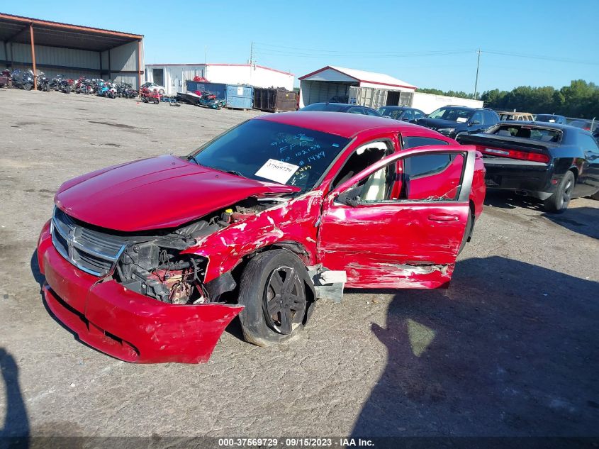 2013 DODGE AVENGER SXT - 1C3CDZCB5DN621489
