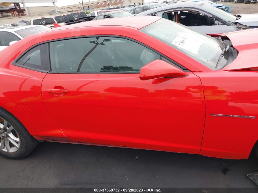 2014 CHEVROLET CAMARO LT - 2G1FB1E31E9251998