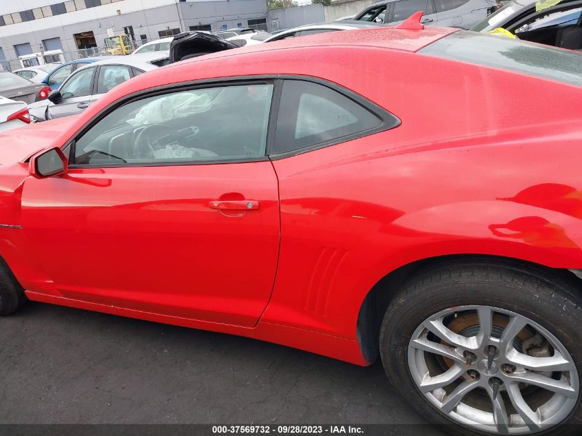 2014 CHEVROLET CAMARO LT - 2G1FB1E31E9251998