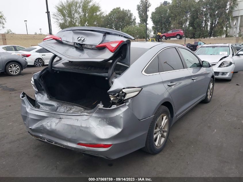 2017 HYUNDAI SONATA SE - 5NPE24AF2HH506292