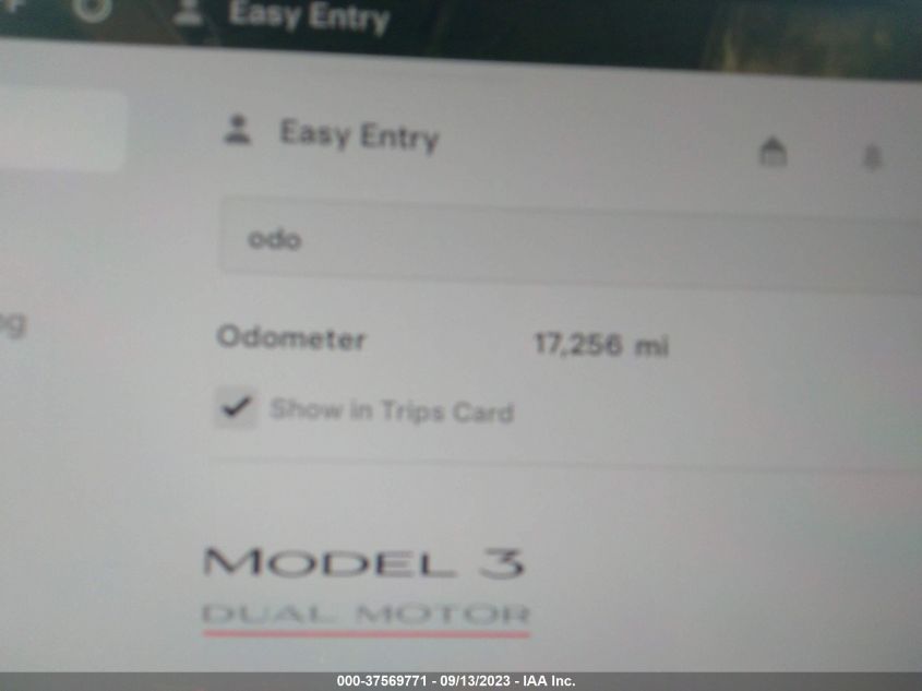 2022 TESLA MODEL 3 PERFORMANCE - 5YJ3E1EC9NF239806