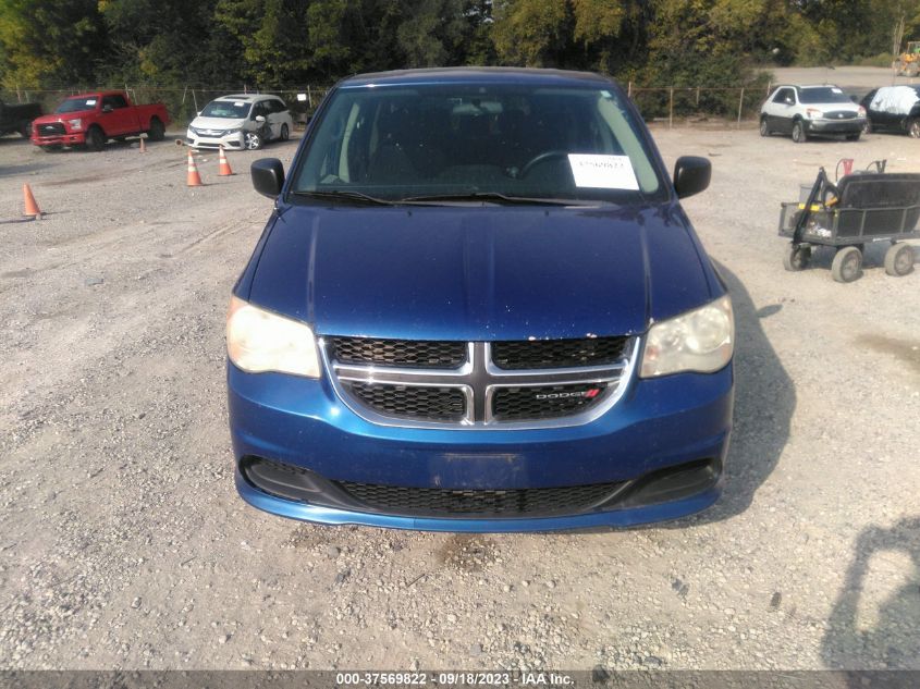2013 DODGE GRAND CARAVAN SE - 2C4RDGBG5DR791989