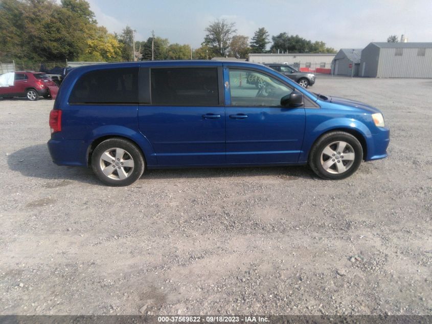 2013 DODGE GRAND CARAVAN SE - 2C4RDGBG5DR791989