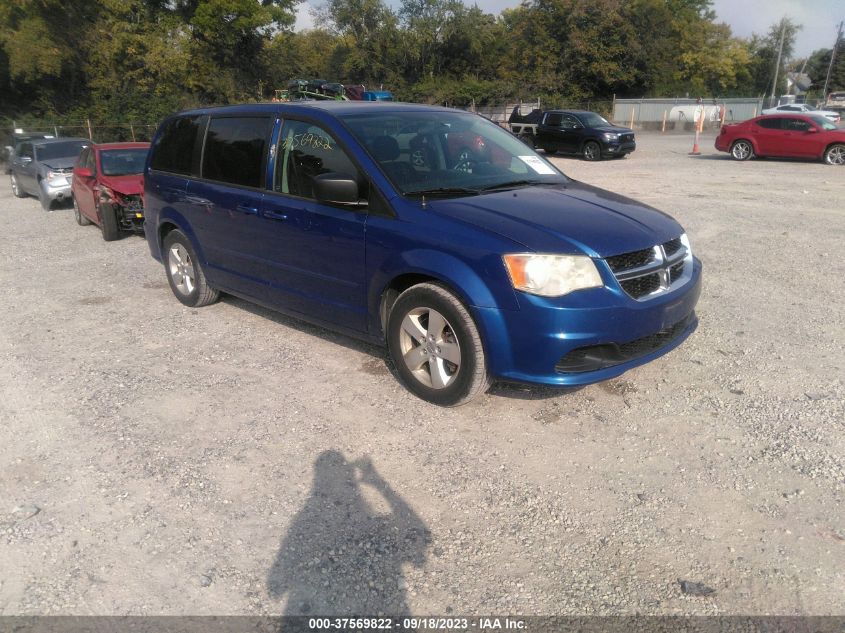 2013 DODGE GRAND CARAVAN SE - 2C4RDGBG5DR791989