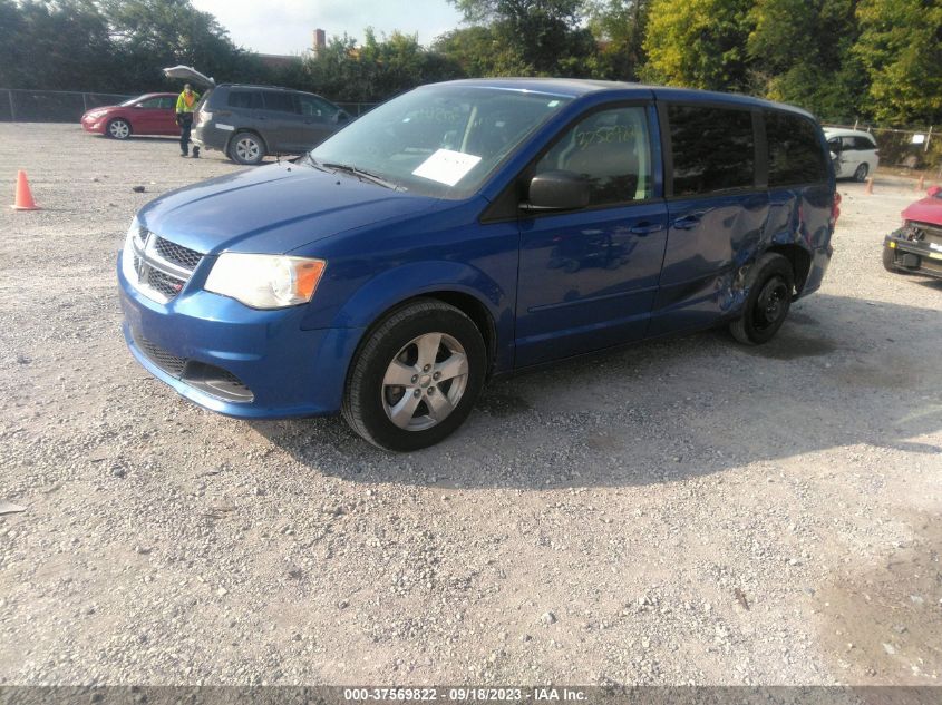 2013 DODGE GRAND CARAVAN SE - 2C4RDGBG5DR791989