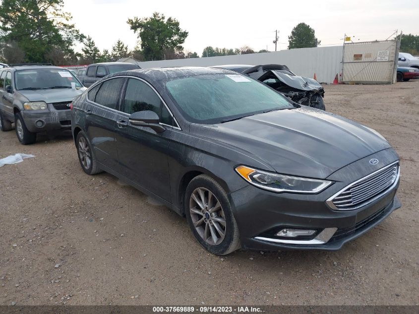 2017 FORD FUSION SE - 3FA6P0HD7HR128461