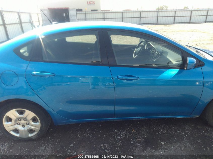 2016 DODGE DART SE - 1C3CDFAA4GD644989