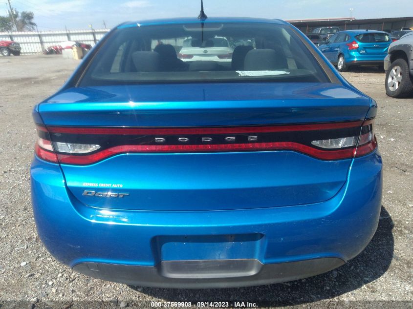 2016 DODGE DART SE - 1C3CDFAA4GD644989