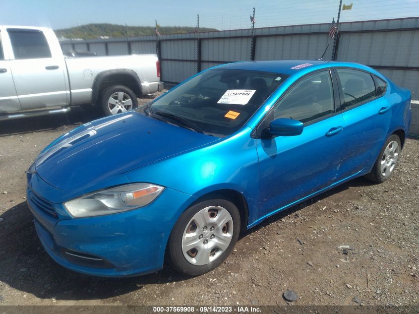 2016 DODGE DART SE - 1C3CDFAA4GD644989