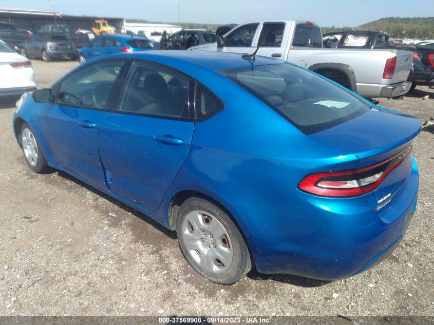 2016 DODGE DART SE - 1C3CDFAA4GD644989