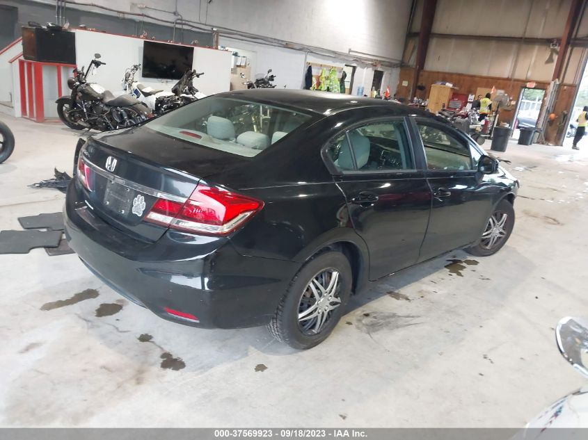 2013 HONDA CIVIC SDN LX - 2HGFB2F5XDH563630