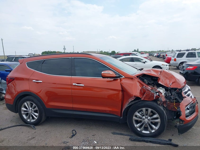 VIN 5XYZU4LA2HG401045 2017 HYUNDAI SANTA FE SPORT