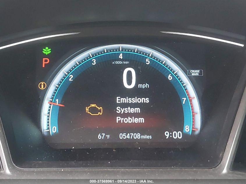 2018 HONDA CIVIC EX - 2HGFC2F71JH529618