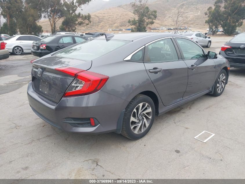 2018 HONDA CIVIC EX - 2HGFC2F71JH529618