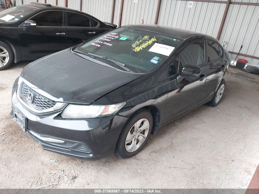 2015 HONDA CIVIC SEDAN LX - 19XFB2F55FE005259