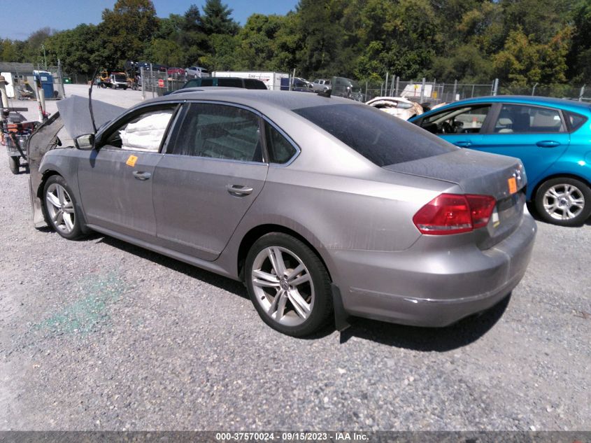 2014 VOLKSWAGEN PASSAT TDI SEL PREMIUM - 1VWCN7A37EC071490