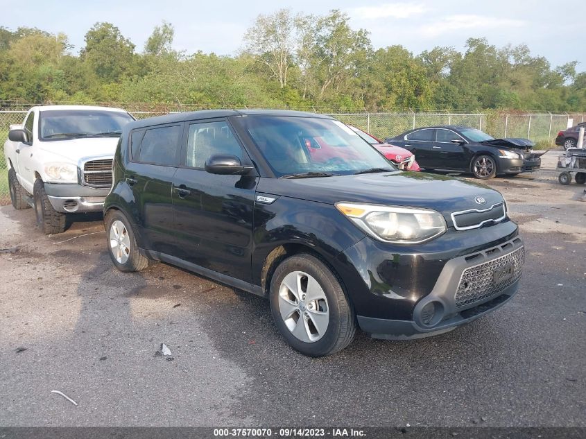 2016 KIA SOUL BASE - KNDJN2A24G7247119