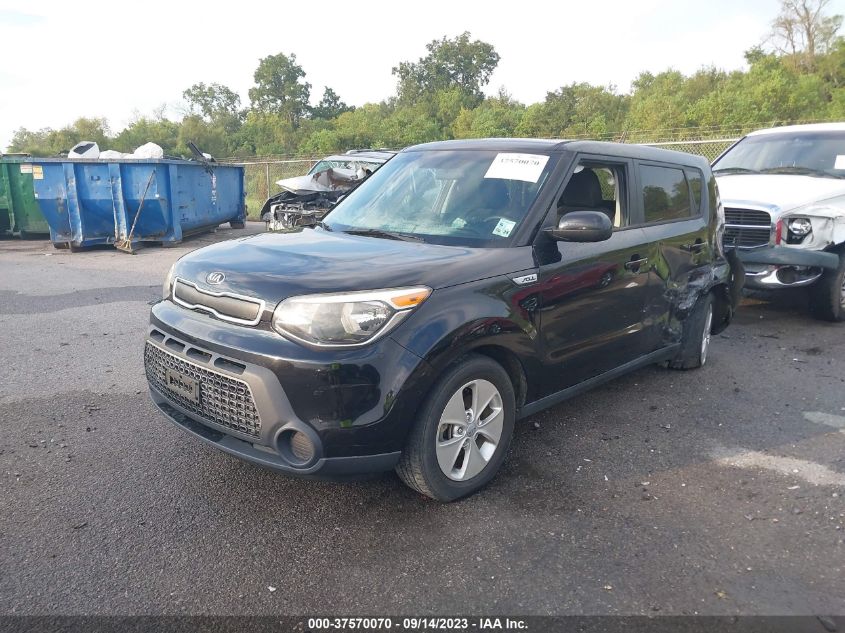 2016 KIA SOUL BASE - KNDJN2A24G7247119