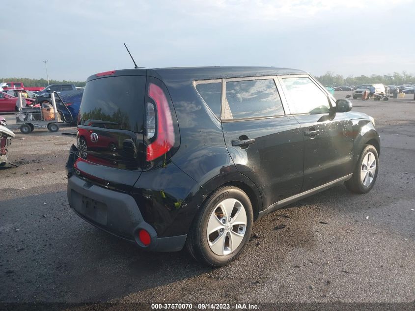 2016 KIA SOUL BASE - KNDJN2A24G7247119