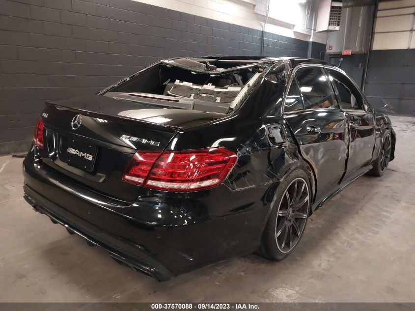 2014 MERCEDES-BENZ E 63 AMG S 4MATIC WDDHF7GBXEA893996