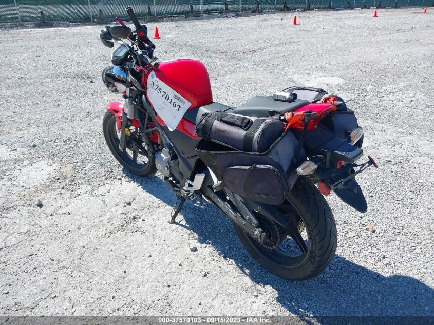 2015 HONDA CB300 F MLHNT5217F5101819