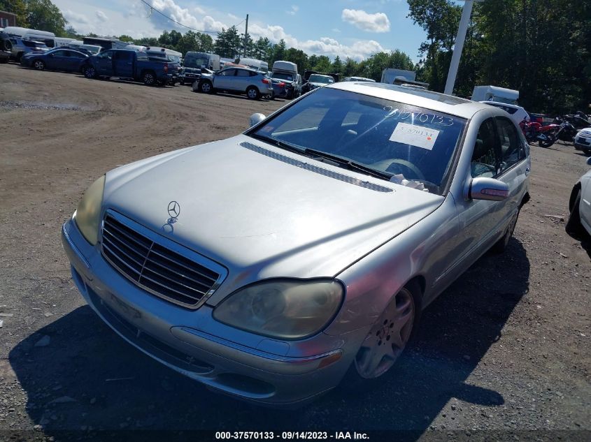 WDBNG75J43A320401 | 2003 MERCEDES-BENZ S-CLASS