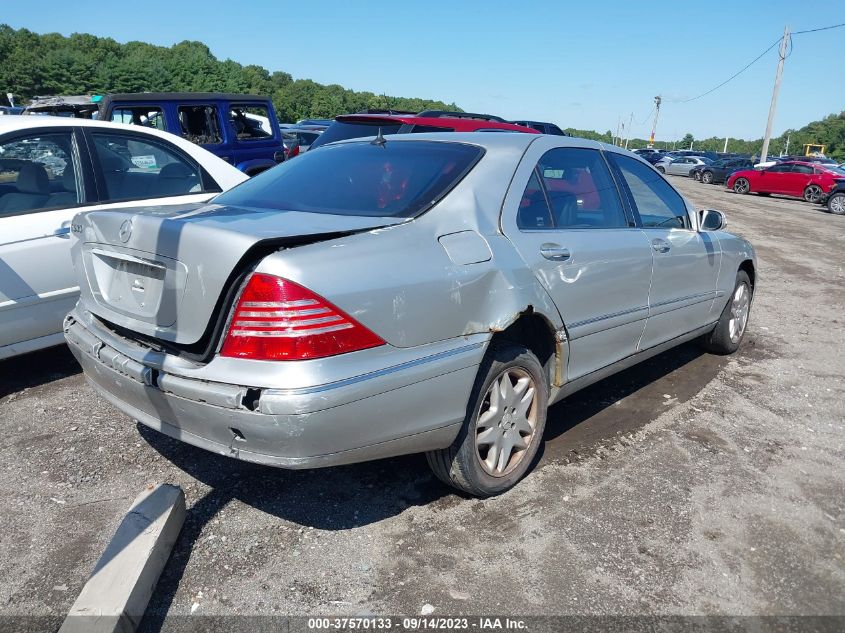 WDBNG75J43A320401 | 2003 MERCEDES-BENZ S-CLASS