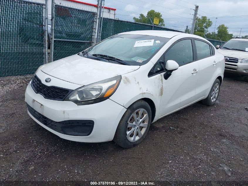 2014 KIA RIO LX - KNADM4A37E6418482