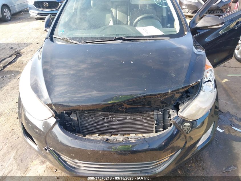 2013 HYUNDAI ELANTRA LIMITED PZEV - KMHDH4AE3DU614398