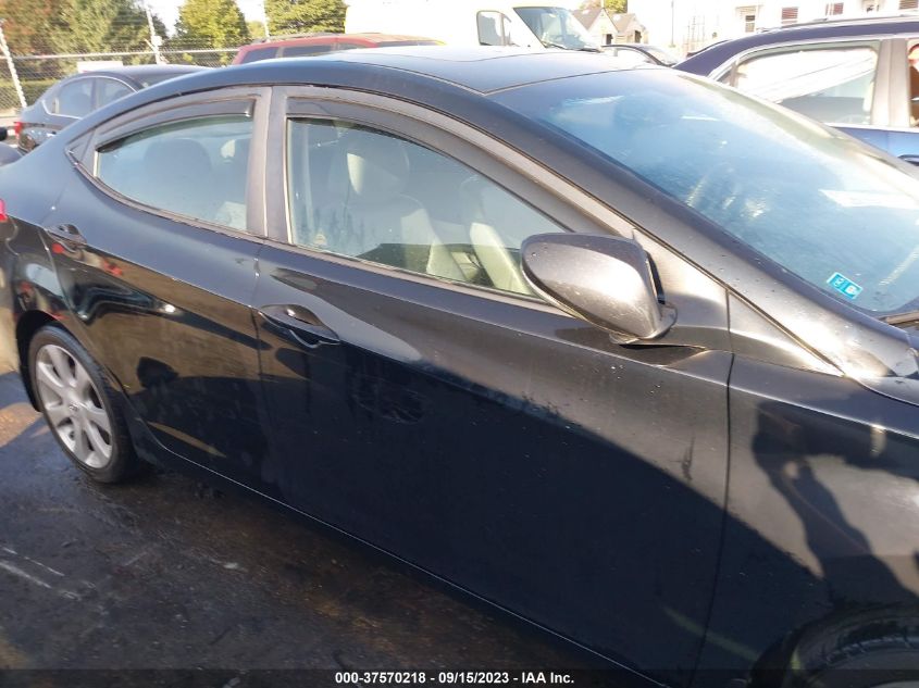 2013 HYUNDAI ELANTRA LIMITED PZEV - KMHDH4AE3DU614398
