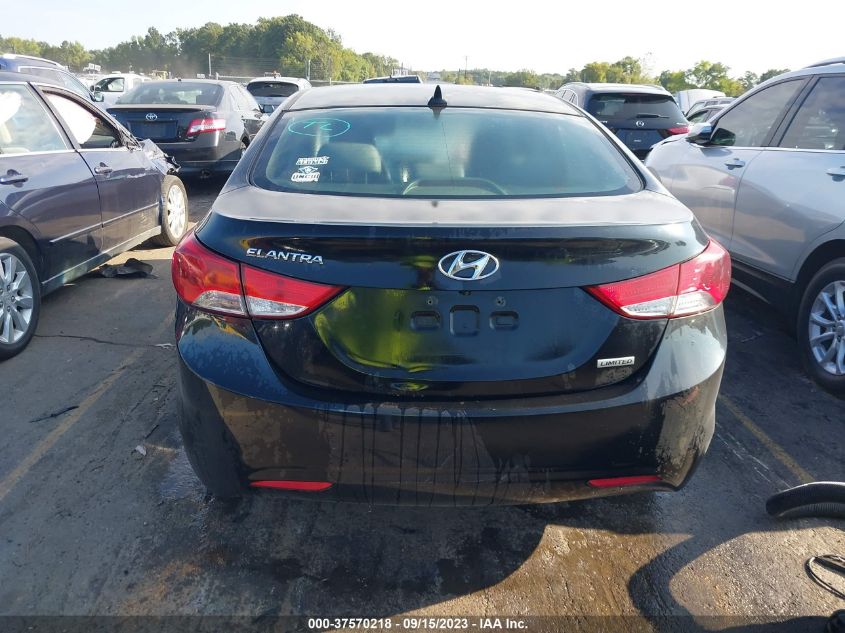 2013 HYUNDAI ELANTRA LIMITED PZEV - KMHDH4AE3DU614398
