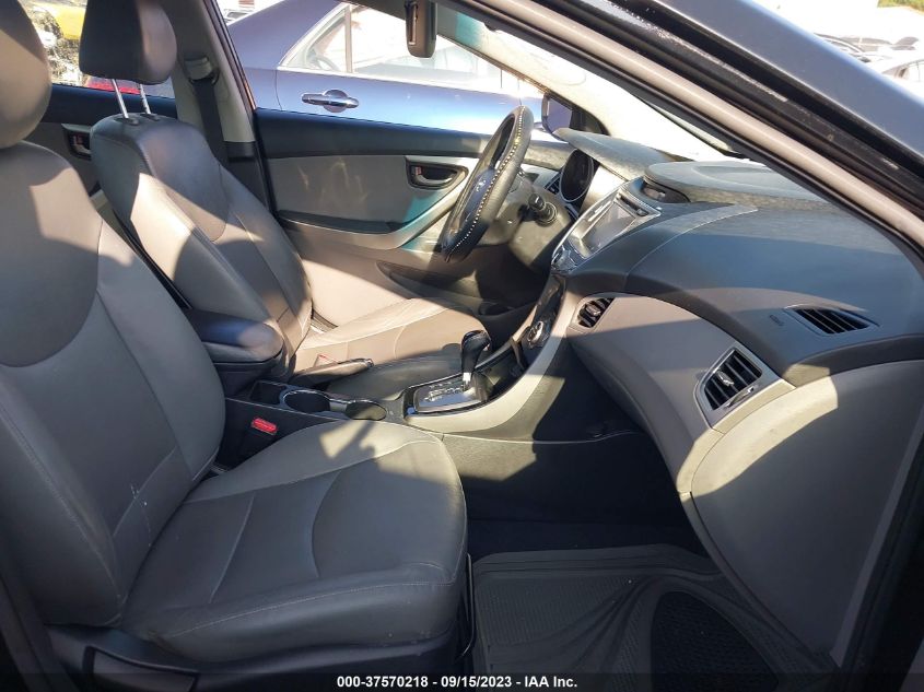 2013 HYUNDAI ELANTRA LIMITED PZEV - KMHDH4AE3DU614398
