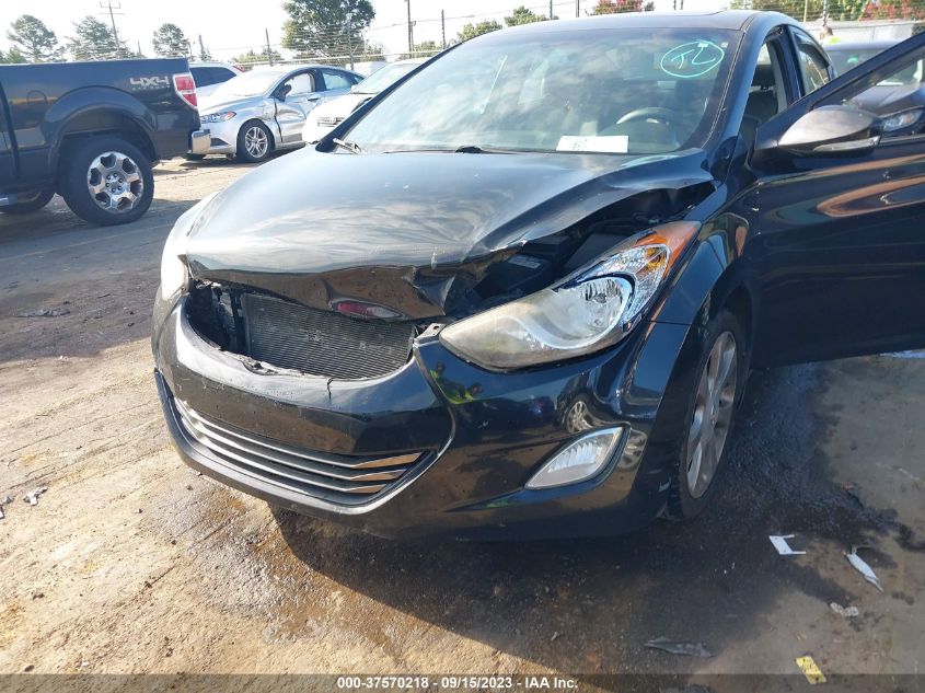 2013 HYUNDAI ELANTRA LIMITED PZEV - KMHDH4AE3DU614398