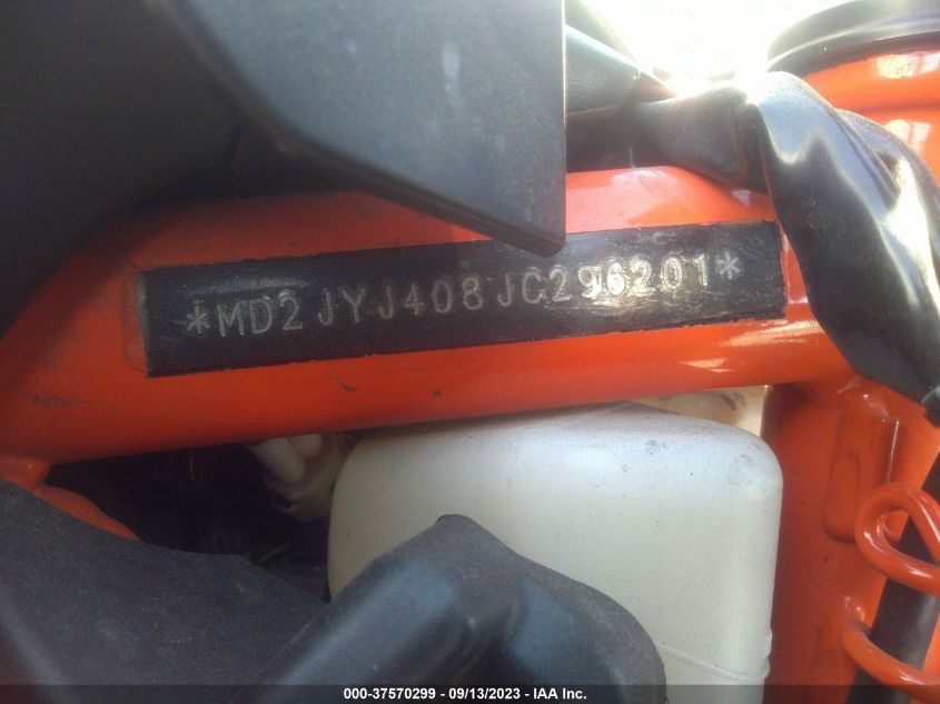 2018 KTM 390 DUKE MD2JYJ408JC296201