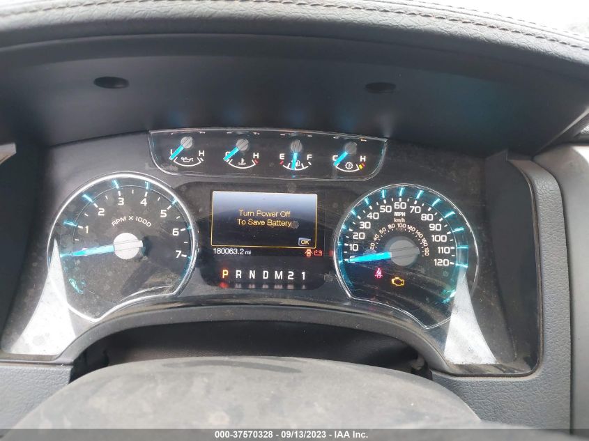 2013 FORD F-150 XL/XLT/FX4/LARIAT - 1FTFW1ET8DKG47306
