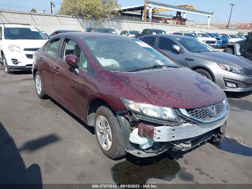 2014 HONDA CIVIC SEDAN LX - 19XFB2F51EE231362