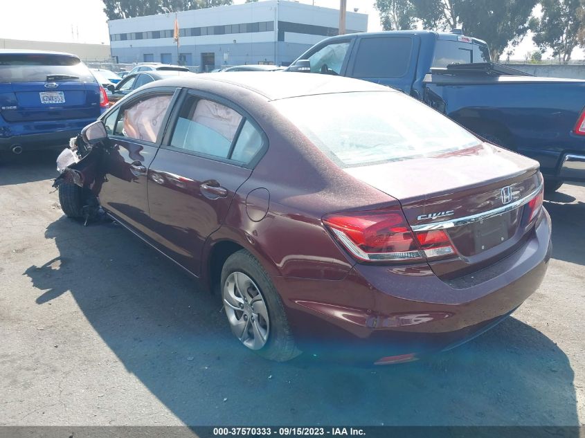 2014 HONDA CIVIC SEDAN LX - 19XFB2F51EE231362
