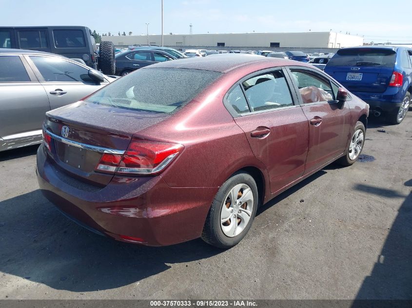 2014 HONDA CIVIC SEDAN LX - 19XFB2F51EE231362