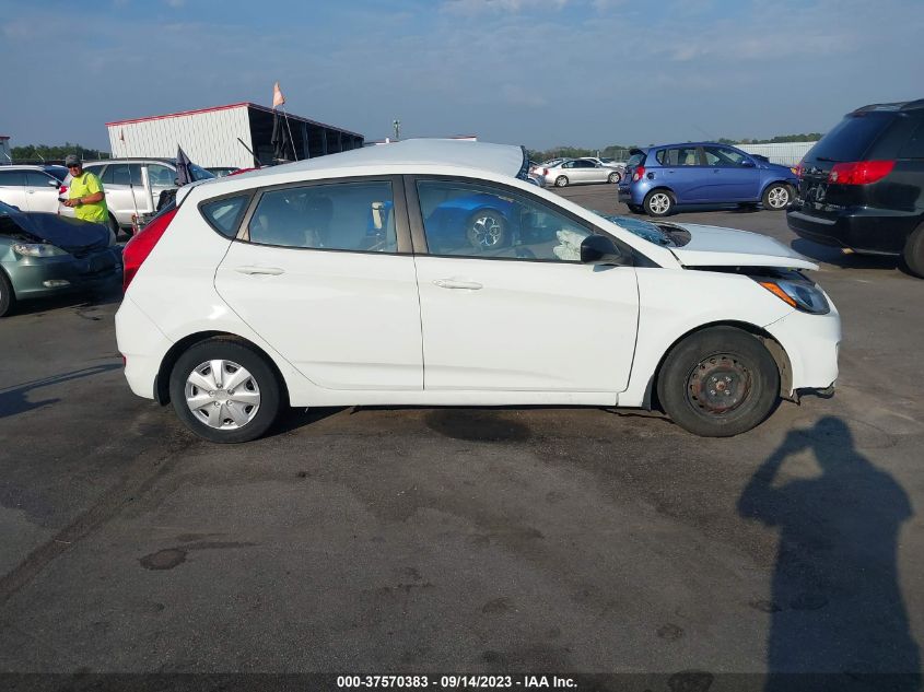 2013 HYUNDAI ACCENT GS - KMHCT5AE2DU093528