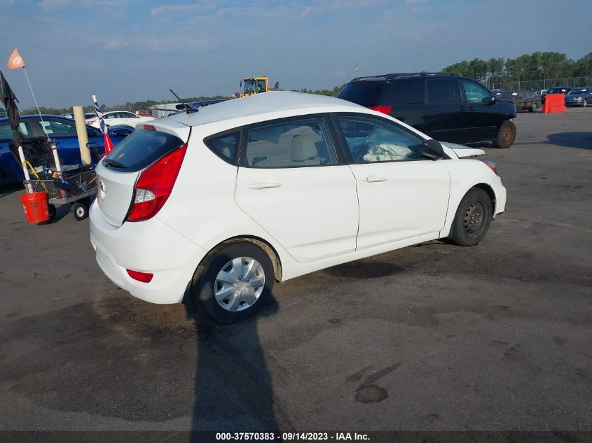 2013 HYUNDAI ACCENT GS - KMHCT5AE2DU093528
