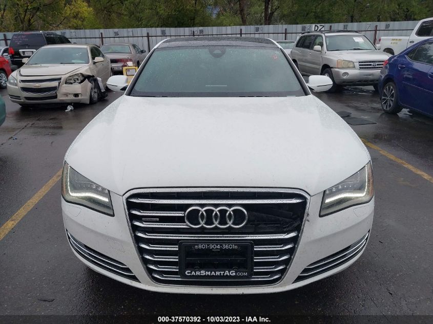 2014 AUDI A8 L 3.0T WAURGAFD7EN008896