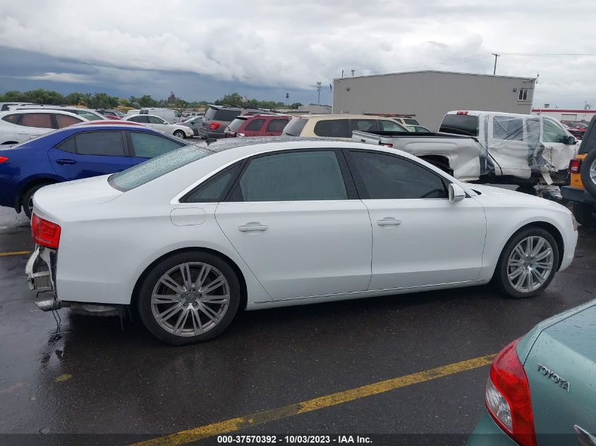 2014 AUDI A8 L 3.0T WAURGAFD7EN008896