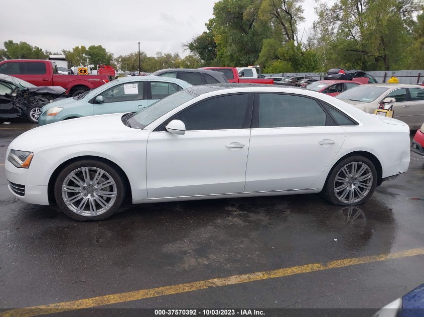 2014 AUDI A8 L 3.0T WAURGAFD7EN008896