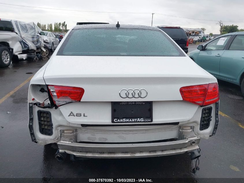 2014 AUDI A8 L 3.0T WAURGAFD7EN008896
