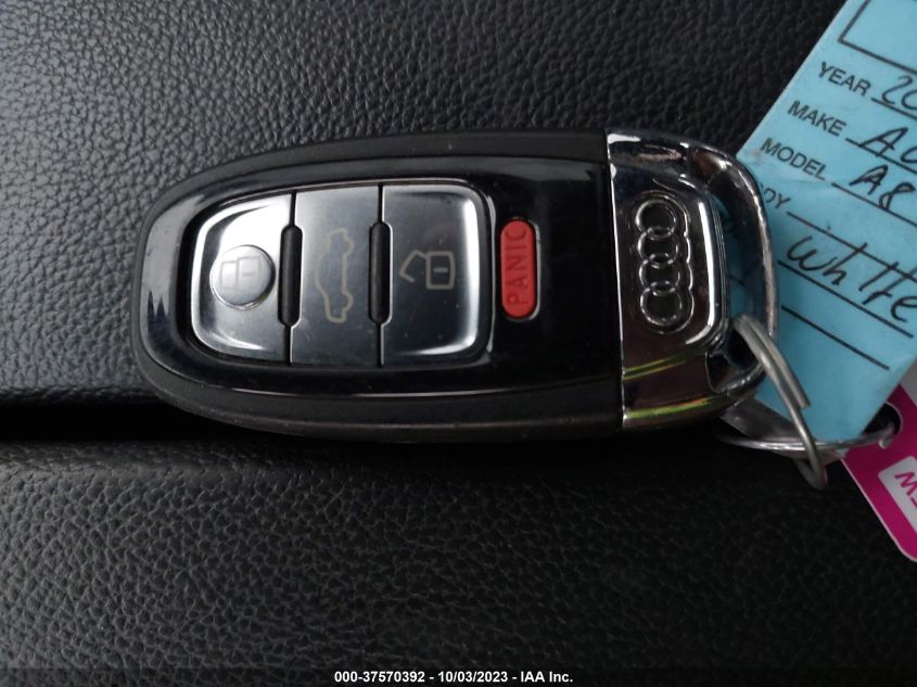 2014 AUDI A8 L 3.0T WAURGAFD7EN008896