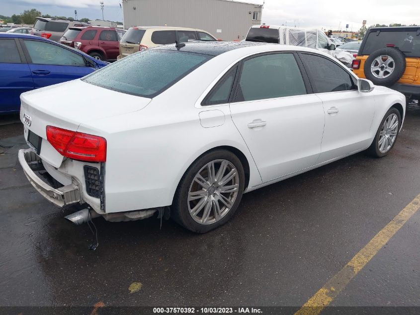 2014 AUDI A8 L 3.0T WAURGAFD7EN008896