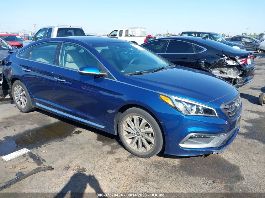 2015 HYUNDAI SONATA 2.4L SPORT - 5NPE34AF0FH052215