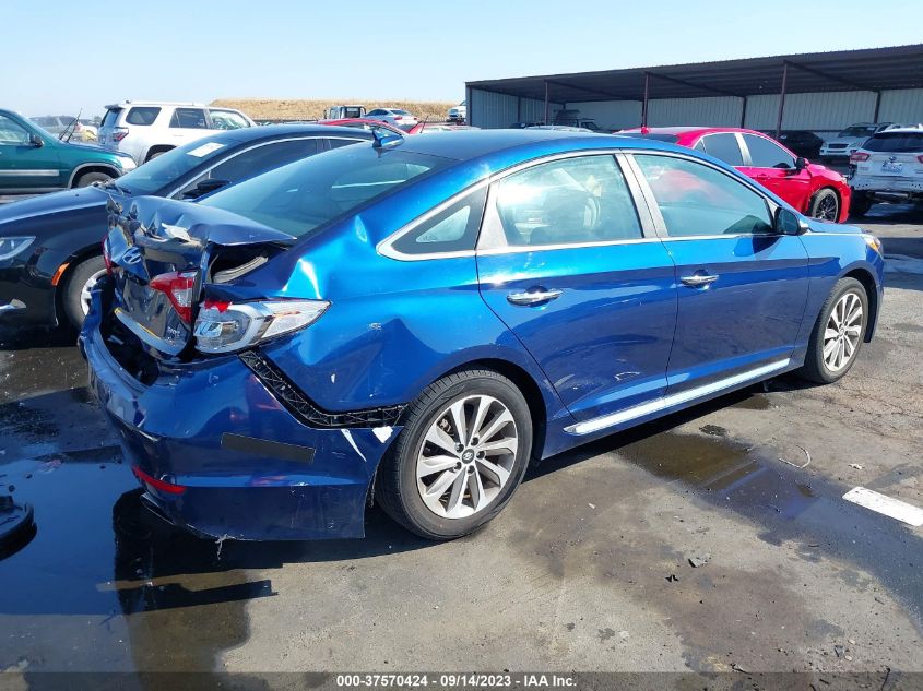 2015 HYUNDAI SONATA 2.4L SPORT - 5NPE34AF0FH052215